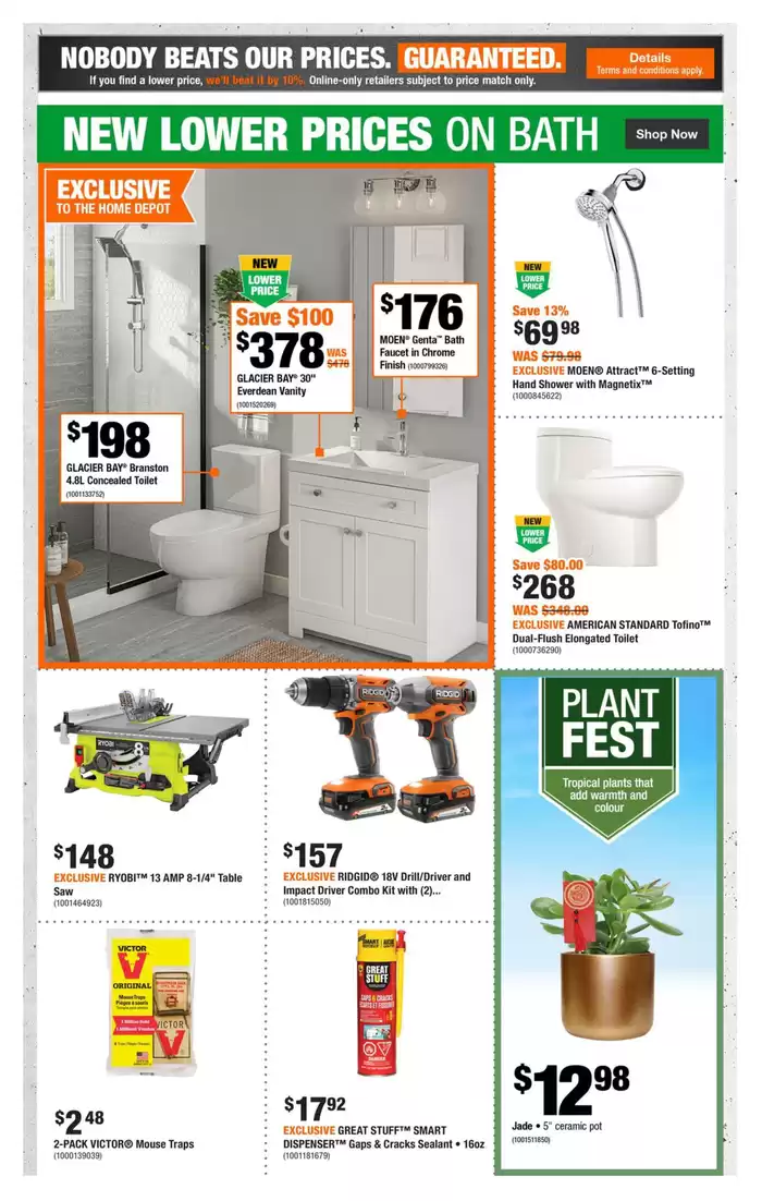 Home Depot catalogue in Trois-Rivières | Current bargains and offers | 2025-01-30 - 2025-02-05