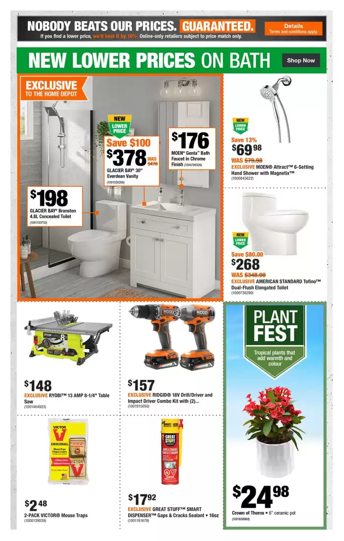 Home Depot catalogue in Chilliwack | Great discounts on selected products | 2025-01-30 - 2025-02-05