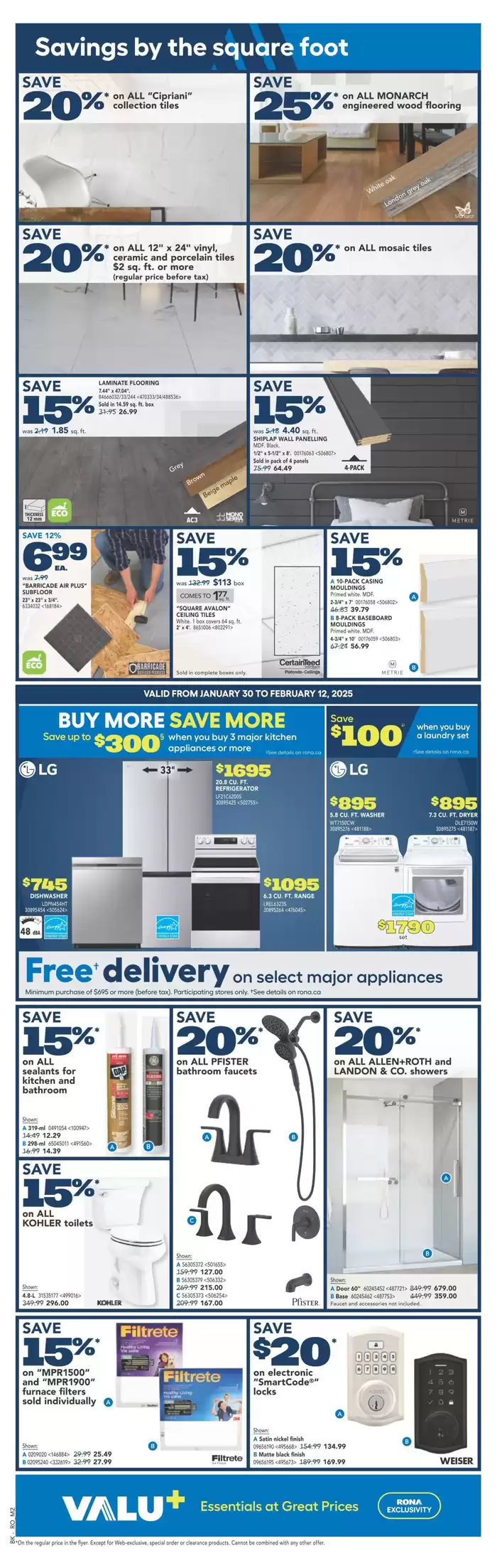 RONA catalogue in Wabush | RONA Weekly ad | 2025-01-30 - 2025-02-05