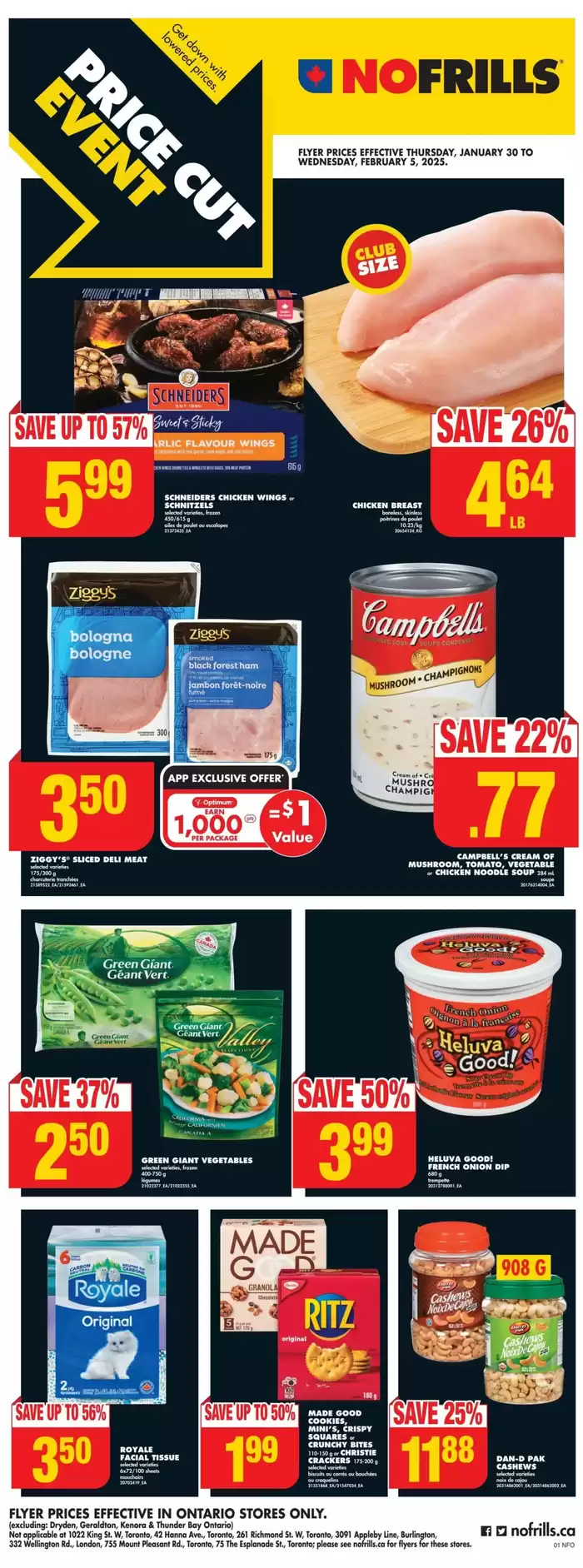 No Frills catalogue in Aylmer ON | Top deals for all customers | 2025-01-30 - 2025-02-05