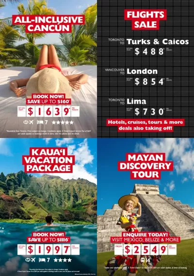 Travel offers in Kitchener | Deals for everyone in Flight Centre | 2025-01-29 - 2025-02-12