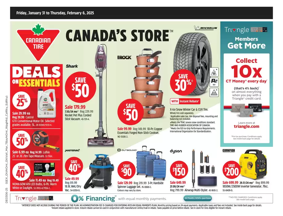 Canadian Tire catalogue in Sault Ste. Marie | Wide range of offers | 2025-01-31 - 2025-02-06