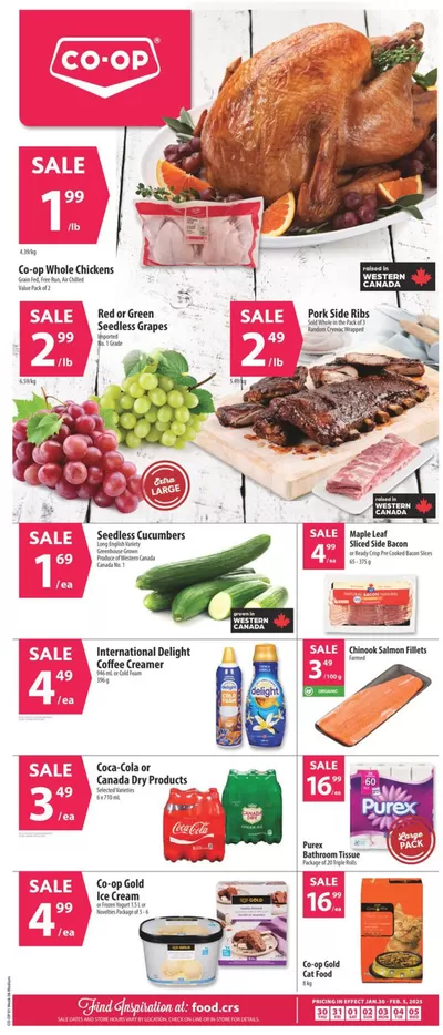 Grocery offers in Regina | Weekly Deals in Co-op Food | 2025-01-30 - 2025-02-05