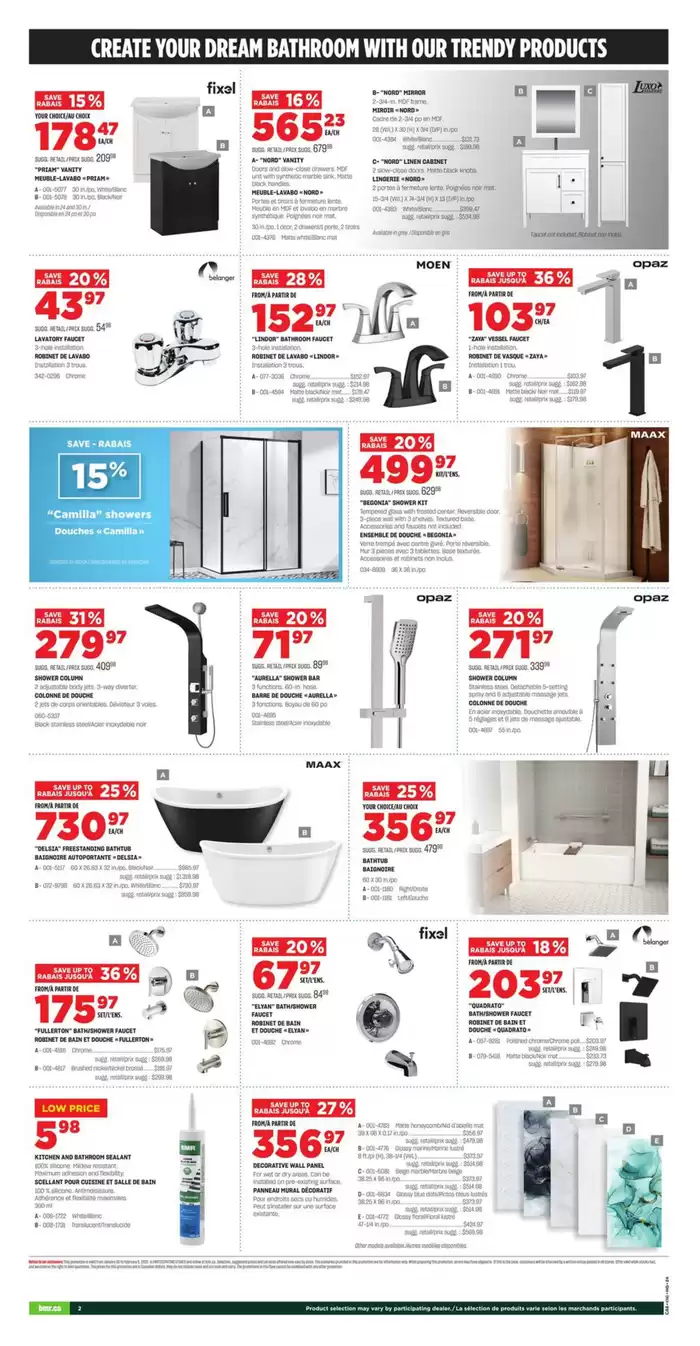 BMR catalogue in Trois-Rivières | Top deals and discounts | 2025-01-30 - 2025-02-05