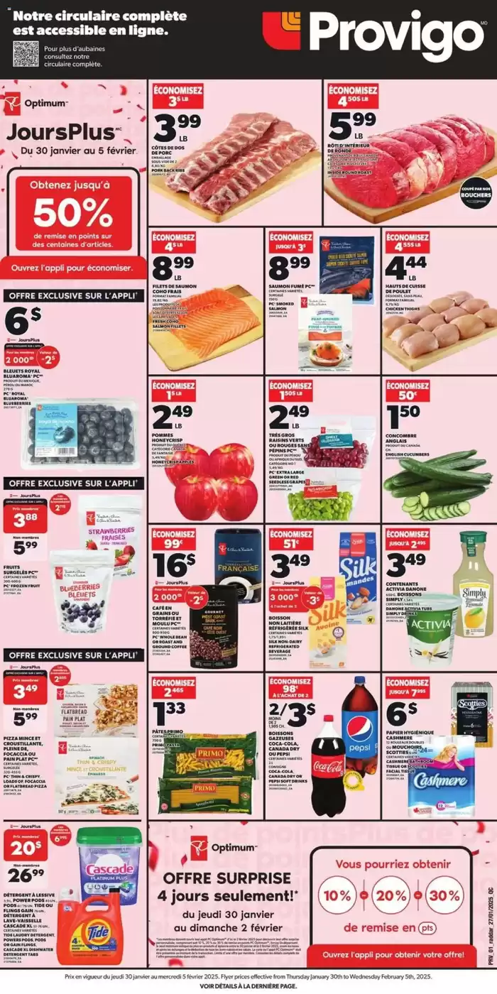 Provigo catalogue in Montreal | Provigo weekly flyer | 2025-01-30 - 2025-02-05