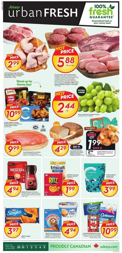 Grocery offers in Lethbridge | Offers for bargain hunters in Sobeys | 2025-01-30 - 2025-02-05