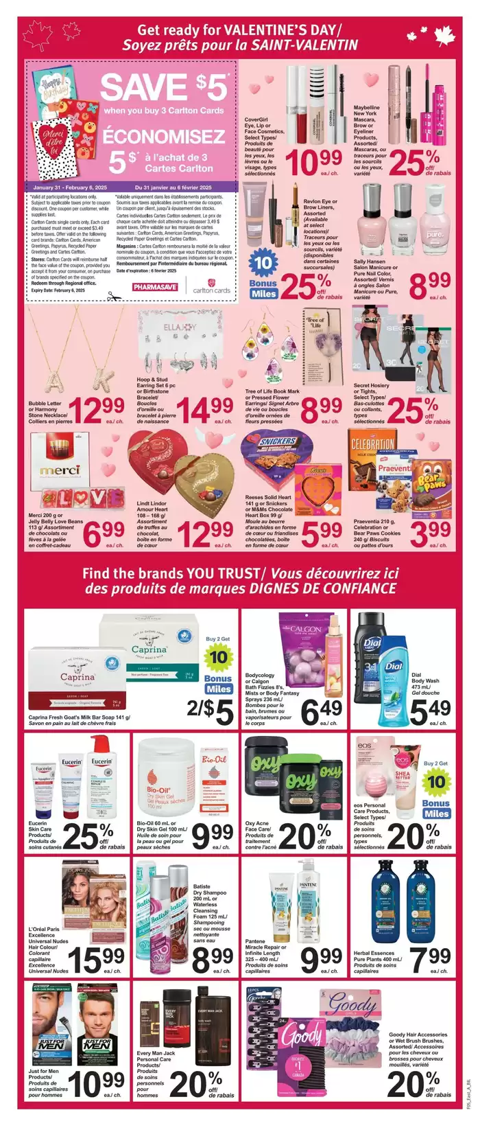 Pharmasave catalogue in Abbotsford | Discover attractive offers | 2025-01-31 - 2025-02-06