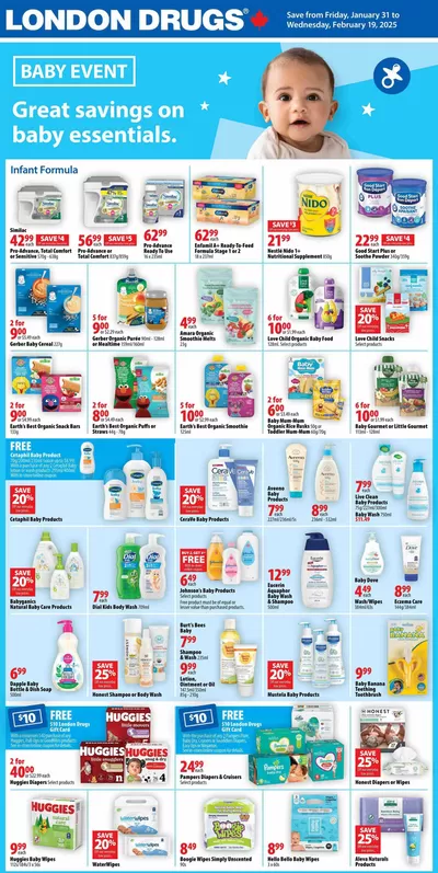 London Drugs catalogue in Richmond | Save now with our deals | 2025-01-31 - 2025-02-19