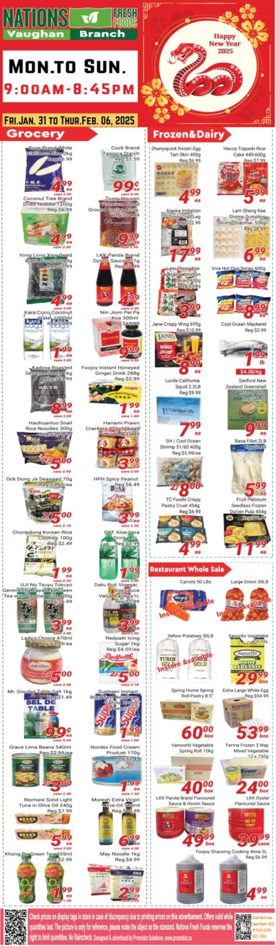 Nations Fresh Foods catalogue | Current bargains and offers | 2025-01-31 - 2025-02-14