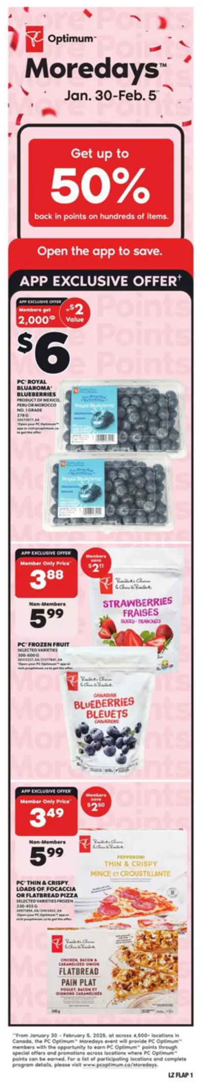 Loblaws catalogue in Ottawa | Weekly Flyer | 2025-01-30 - 2025-02-05