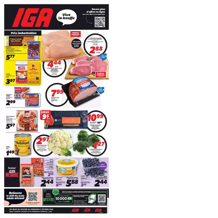 IGA catalogue in Aylmer QC | Quebec | 2025-01-30 - 2025-02-05