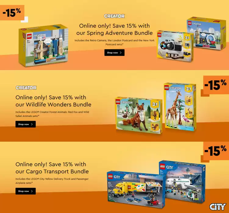 Lego catalogue in Surrey | 15% Off | 2025-02-03 - 2025-02-17