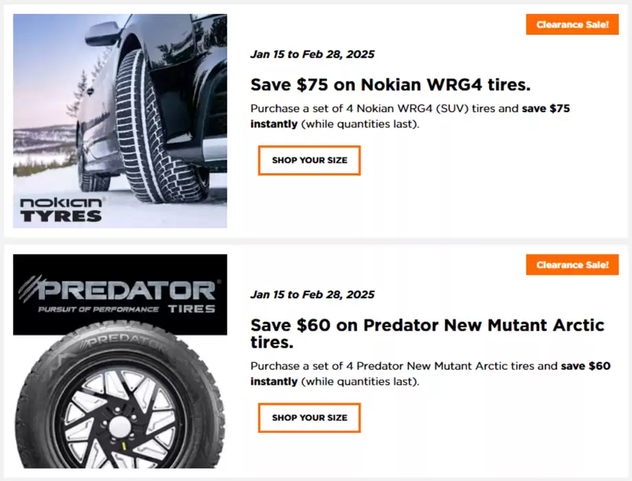 Kal Tire catalogue in Flin Flon MB | Current deals and offers | 2025-02-03 - 2025-02-28