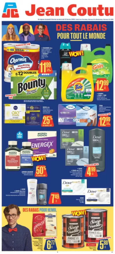 Pharmacy & Beauty offers in Quebec | Weekly Flyer in Jean Coutu | 2025-02-06 - 2025-02-12