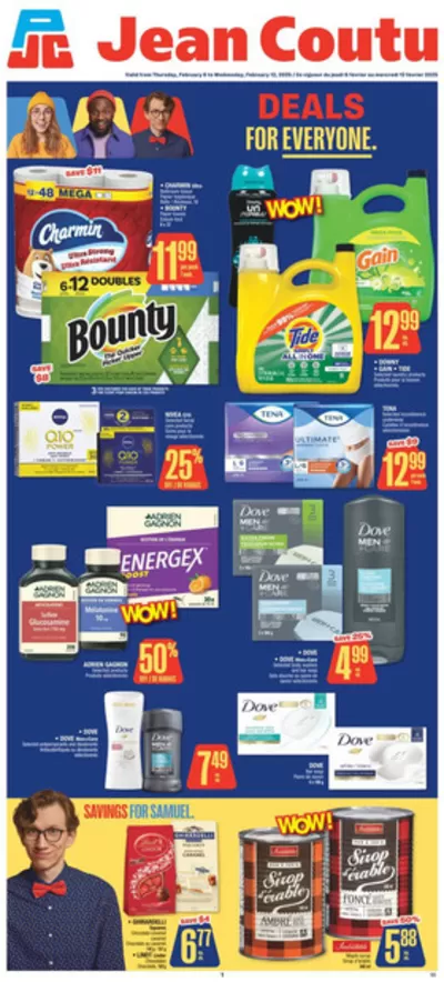 Pharmacy & Beauty offers in Quebec | Great discounts on selected products in Jean Coutu | 2025-02-06 - 2025-02-12