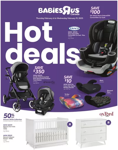 Kids, Toys & Babies offers in Brampton | Babies"R"Us Flyer in Toys R us | 2025-02-06 - 2025-02-19