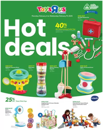 Kids, Toys & Babies offers in Brampton | Flyer in Toys R us | 2025-02-06 - 2025-02-19