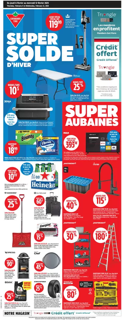 Garden & DIY offers in Montreal | Exclusive deals for our customers in Canadian Tire | 2025-02-06 - 2025-02-12