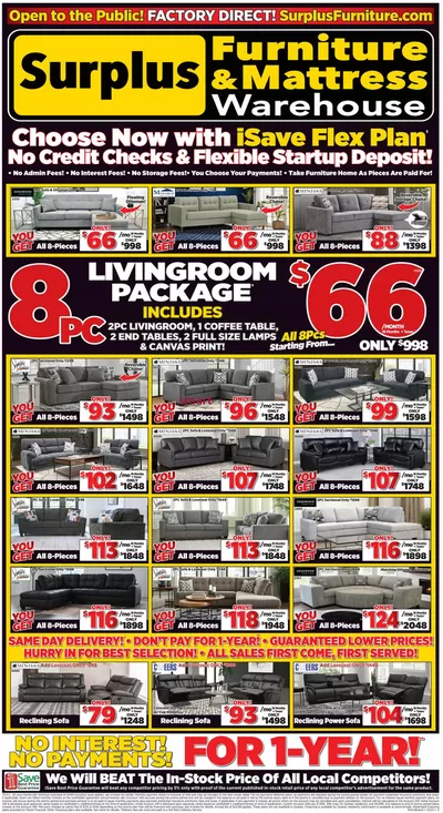 Surplus Furniture catalogue in Winnipeg | Weekly Specials | 2025-02-04 - 2025-02-23