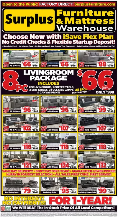 Surplus Furniture catalogue in Medicine Hat | Weekly Specials | 2025-02-04 - 2025-02-23