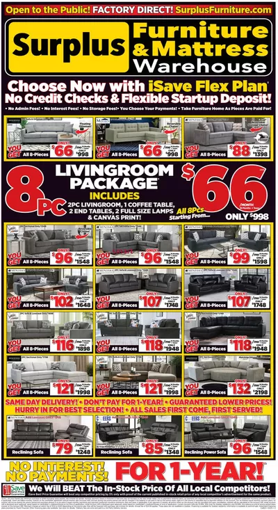 Surplus Furniture catalogue in Edmonton | Weekly Specials | 2025-02-04 - 2025-02-23