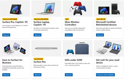 Electronics offers in Calgary | Microsoft Store Deals in Microsoft | 2025-02-04 - 2025-02-18