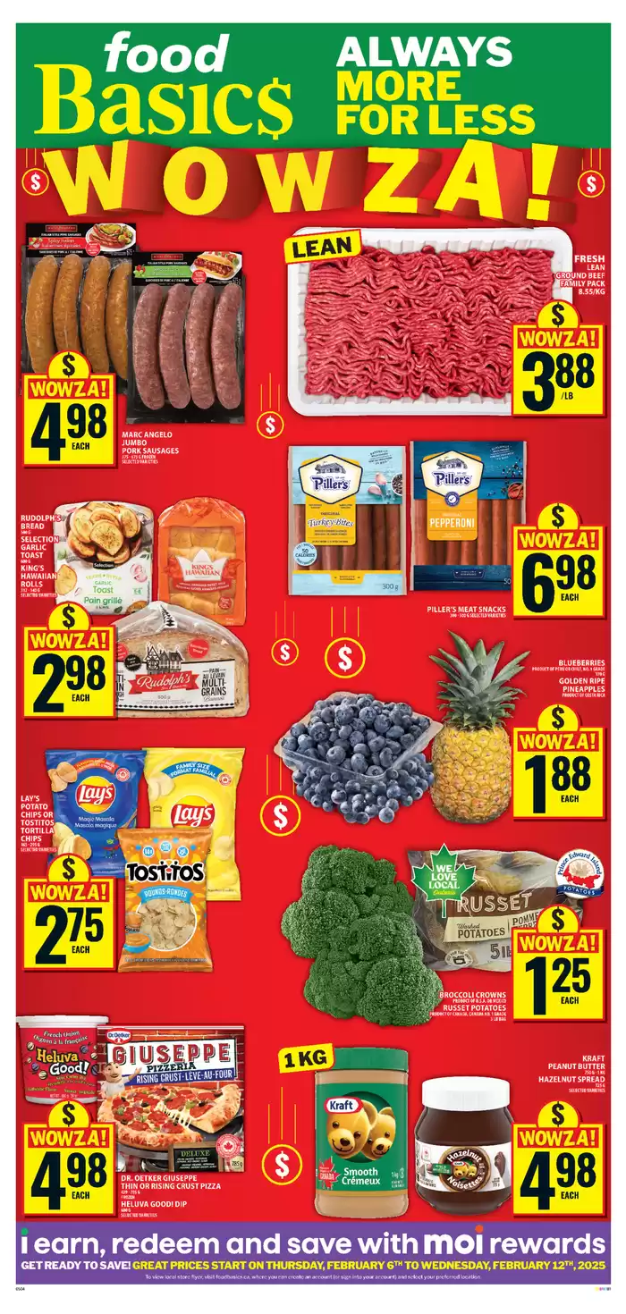 Food Basics catalogue in Sarnia | Discounts and promotions | 2025-02-06 - 2025-02-12