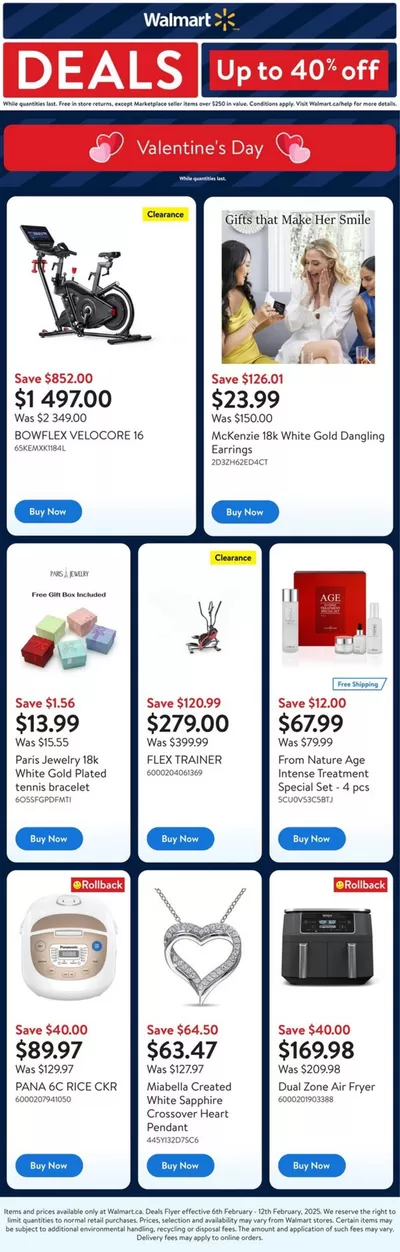 Walmart catalogue in Saint John | Current bargains and offers | 2025-02-06 - 2025-02-12