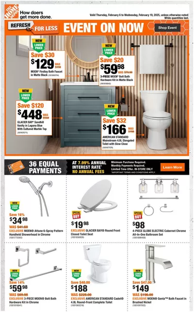 Garden & DIY offers in Whitchurch-Stouffville | Weekly Flyer_CP in Home Depot | 2025-02-06 - 2025-02-19