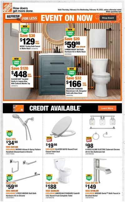 Garden & DIY offers in Windsor QC | Current special promotions in Home Depot | 2025-02-06 - 2025-02-19