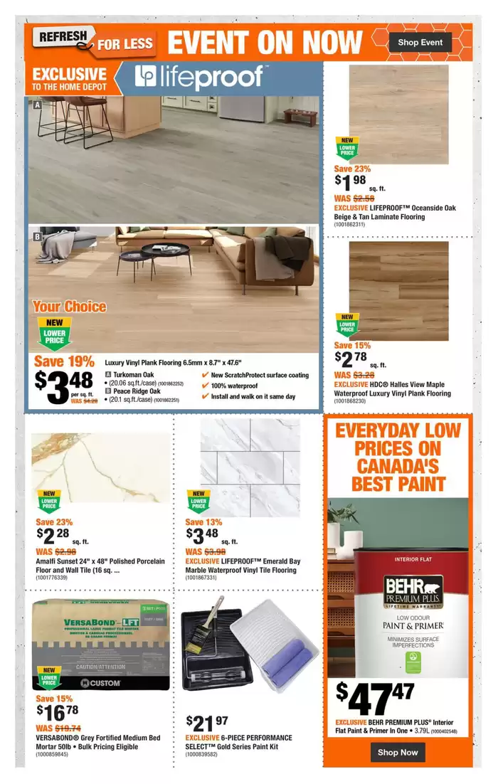 Home Depot catalogue in Regina | Great offer for all customers | 2025-02-06 - 2025-02-19