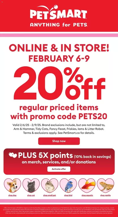 Petsmart catalogue in Prince Albert | Our best bargains | 2025-02-06 - 2025-02-09