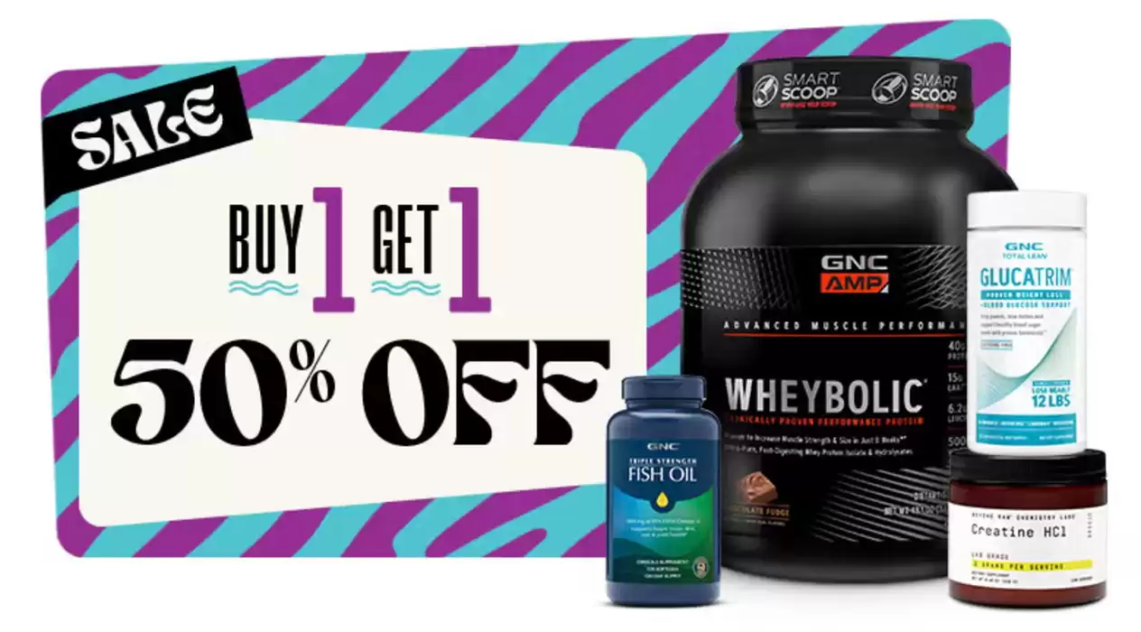 GNC catalogue in Toronto | Buy 1 Get 1 50% Off | 2025-02-05 - 2025-02-19