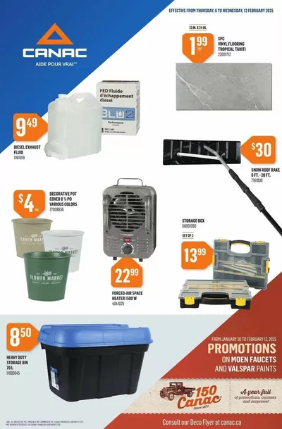 Garden & DIY offers in Drummondville | Canac weekly flyer in Canac | 2025-02-06 - 2025-02-20