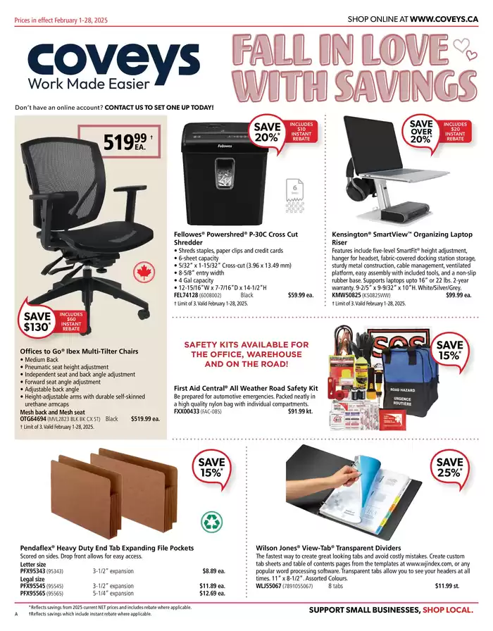 Covey Basics catalogue in Victoria BC | Fall In Love With Savings | 2025-02-06 - 2025-02-28