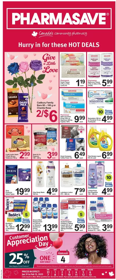 Pharmacy & Beauty offers in High Level | Top offers for smart savers in Pharmasave | 2025-01-31 - 2025-02-13