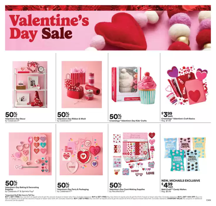 Michaels catalogue in St. Catharines | 2/7 Weekly Ad Canada | 2025-02-07 - 2025-02-13