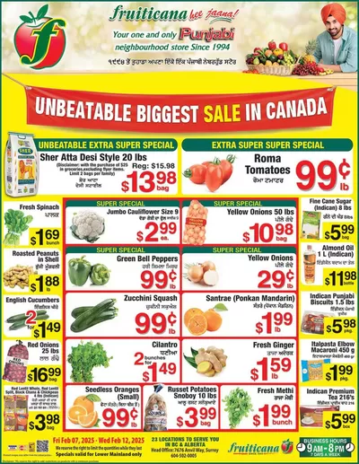 Fruiticana catalogue in Edmonton | Top deals for all customers | 2025-02-08 - 2025-02-22