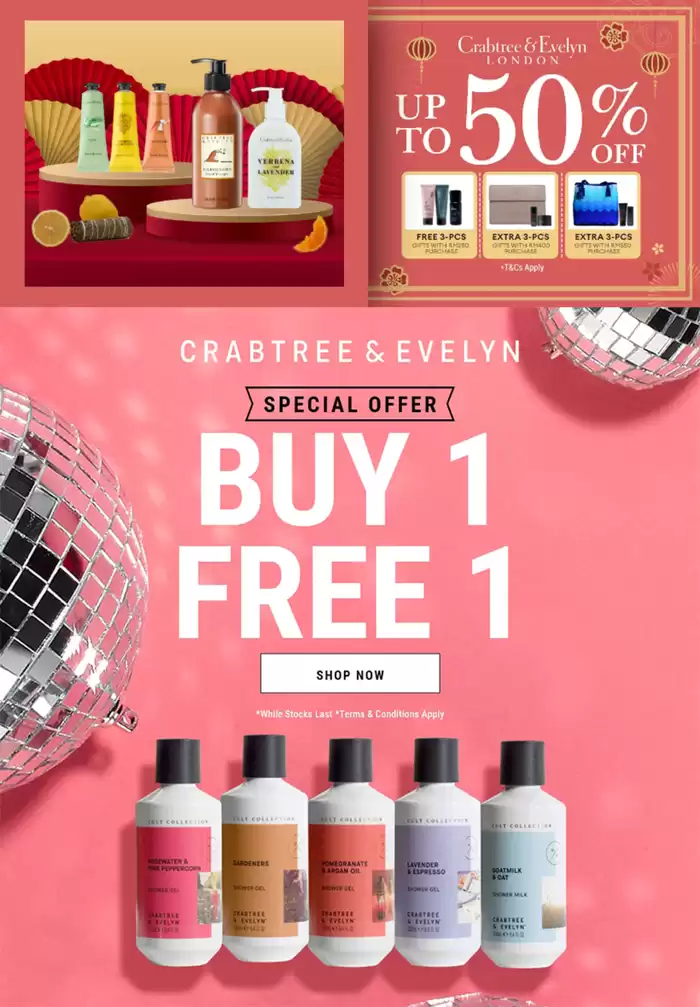 Crabtree & Evelyn catalogue in Scarborough | Up To 50% Off | 2025-02-10 - 2025-02-24