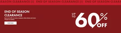 Clothing, Shoes & Accessories offers in Scarborough | Up To 60% Off in DSW | 2025-02-10 - 2025-02-24