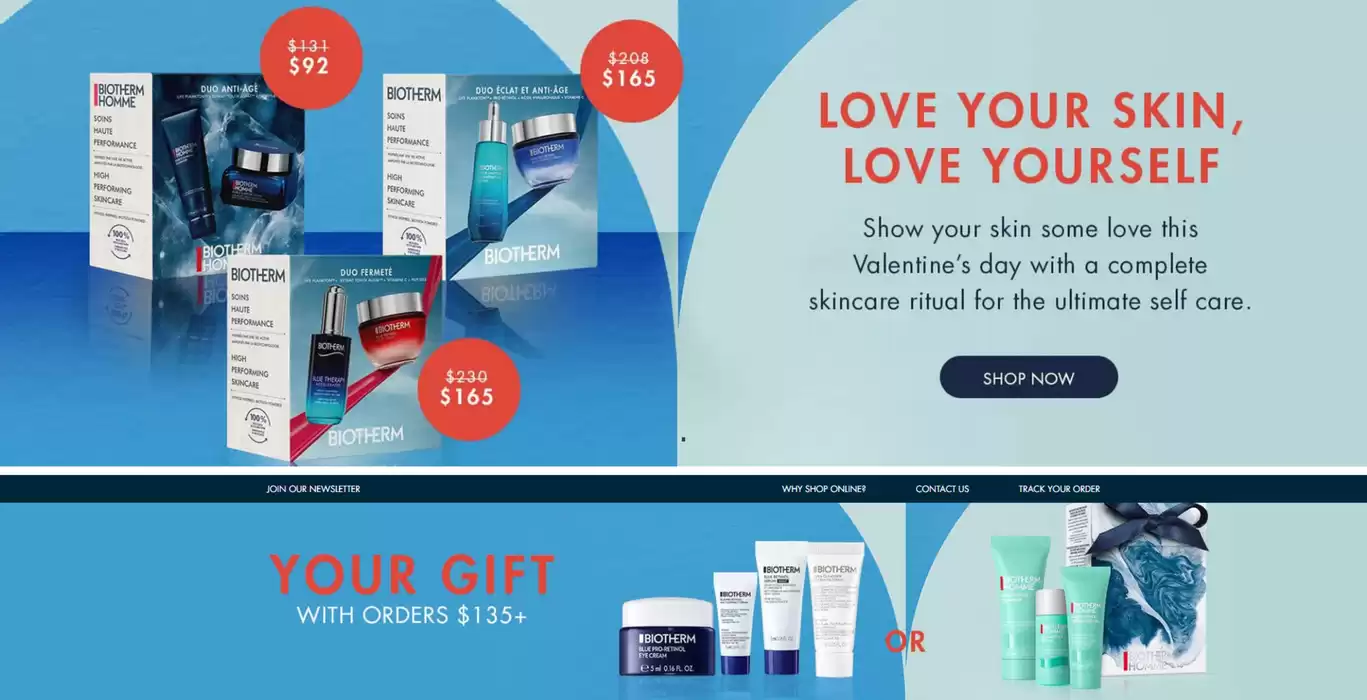 Biotherm catalogue in Edmonton | Valentine's Day Promo | 2025-02-11 - 2025-02-14