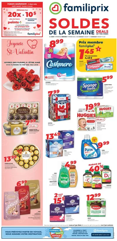 Familiprix catalogue in Danville | Exclusive bargains | 2025-02-13 - 2025-02-19