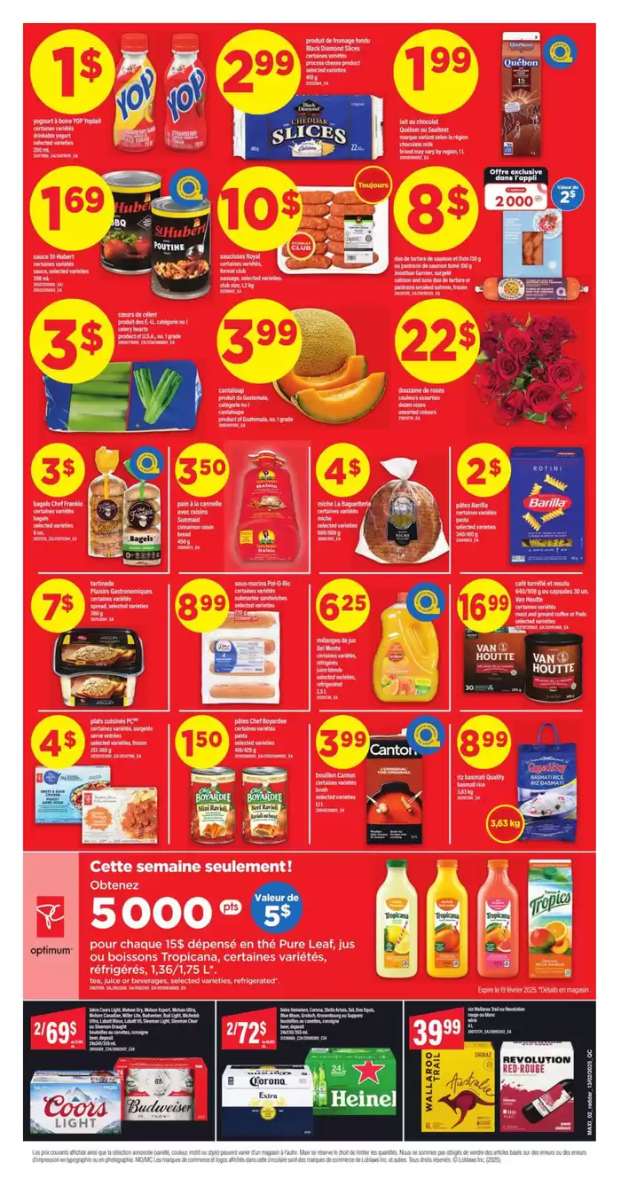 Maxi catalogue in Châteauguay | Weekly Flyer -Hybris | 2025-02-13 - 2025-02-19