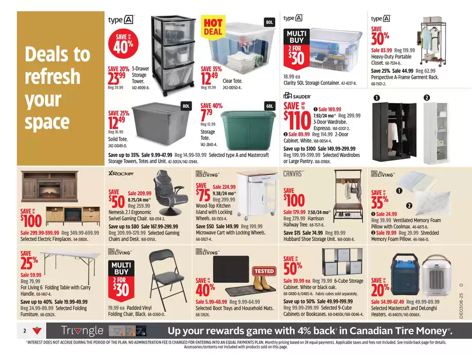 Canadian Tire catalogue in High Level | Current bargains and offers | 2025-02-13 - 2025-02-19