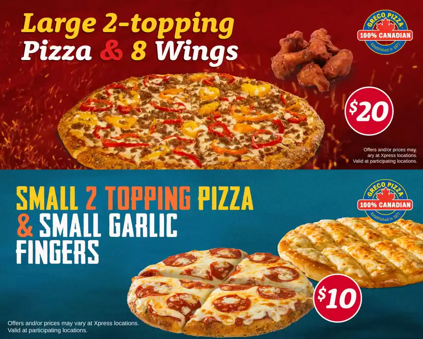 Greco Pizza catalogue in Borden-Carleton | Amazing Discounts | 2025-02-11 - 2025-02-25