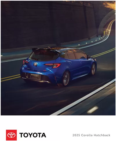 Toyota catalogue in Brampton | Toyota Corolla Hatchback | 2025-02-11 - 2026-02-11