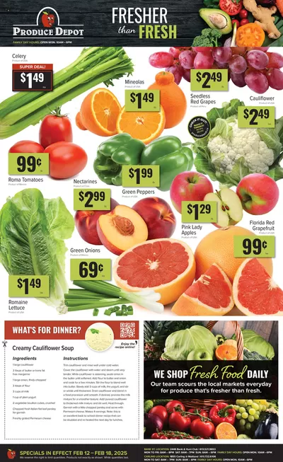 Produce Depot catalogue in Ottawa | Produce Depot | 2025-02-12 - 2025-02-26