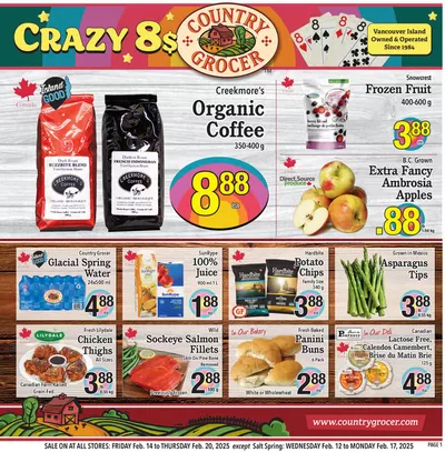 Grocery offers in Gabriola BC | Our best bargains in Country Grocer | 2025-02-12 - 2025-02-26