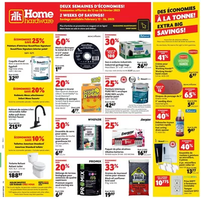 Home Hardware catalogue in New Tecumseth | Top deals for all customers | 2025-02-13 - 2025-02-26