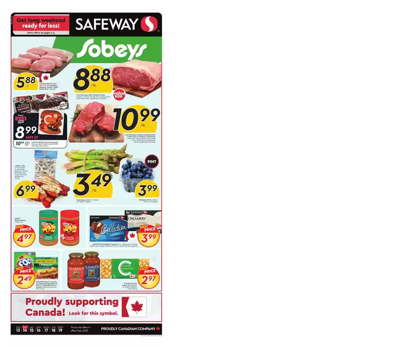 Safeway catalogue in Edmonton | Save now with our deals | 2025-02-13 - 2025-02-19